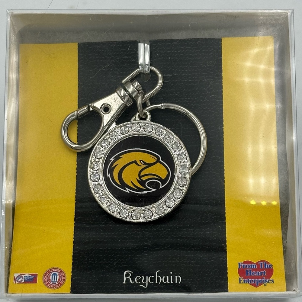 University of Southern Mississippi Miss    Golden Eagles Key Chain